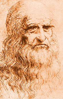 Leonardo self portrait